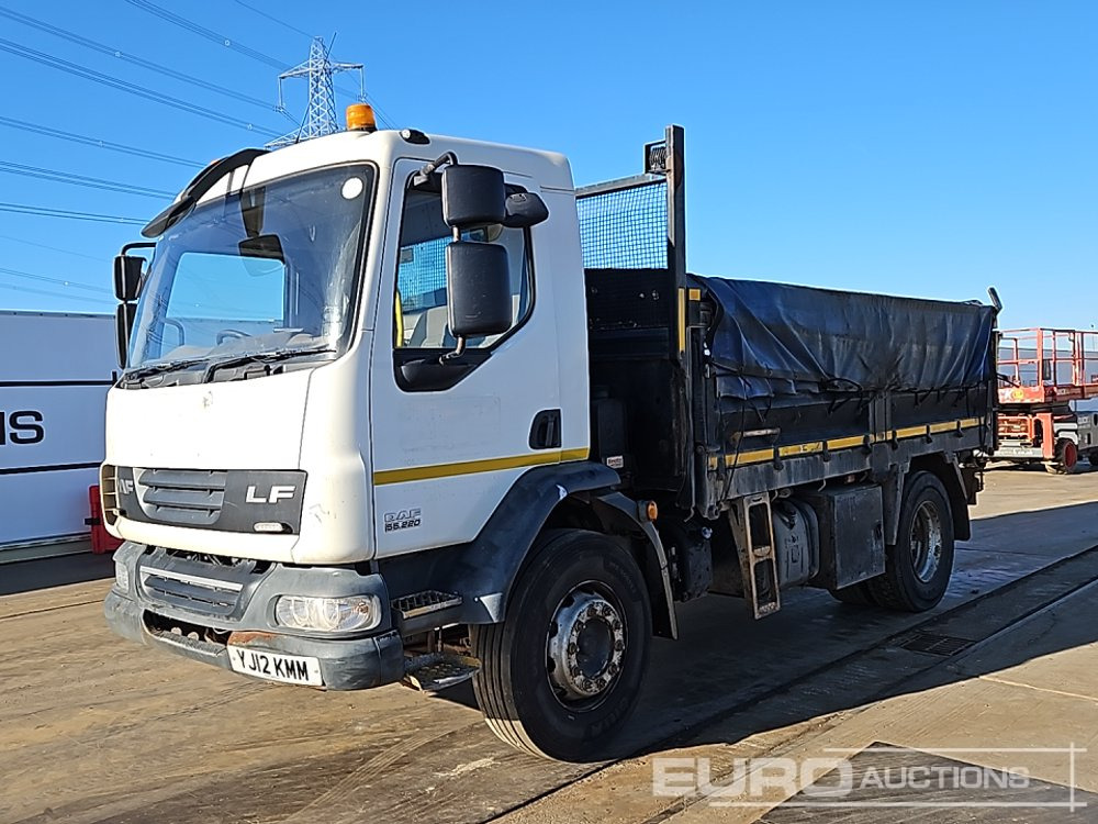2012 DAF LF55.220 - Kippiauto kuorma-auto: kuva 2012 DAF LF55.220 - Kippiauto kuorma-auto 2012 DAF LF55.220 - Kippiauto kuorma-auto: kuva 2012 DAF LF55.220 - Kippiauto kuorma-auto