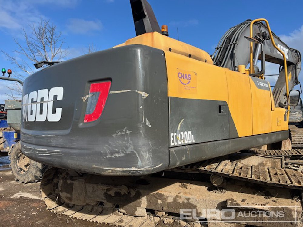 2012 Volvo EC220DL - Telakaivukone: kuva 2012 Volvo EC220DL - Telakaivukone 2012 Volvo EC220DL - Telakaivukone: kuva 2012 Volvo EC220DL - Telakaivukone