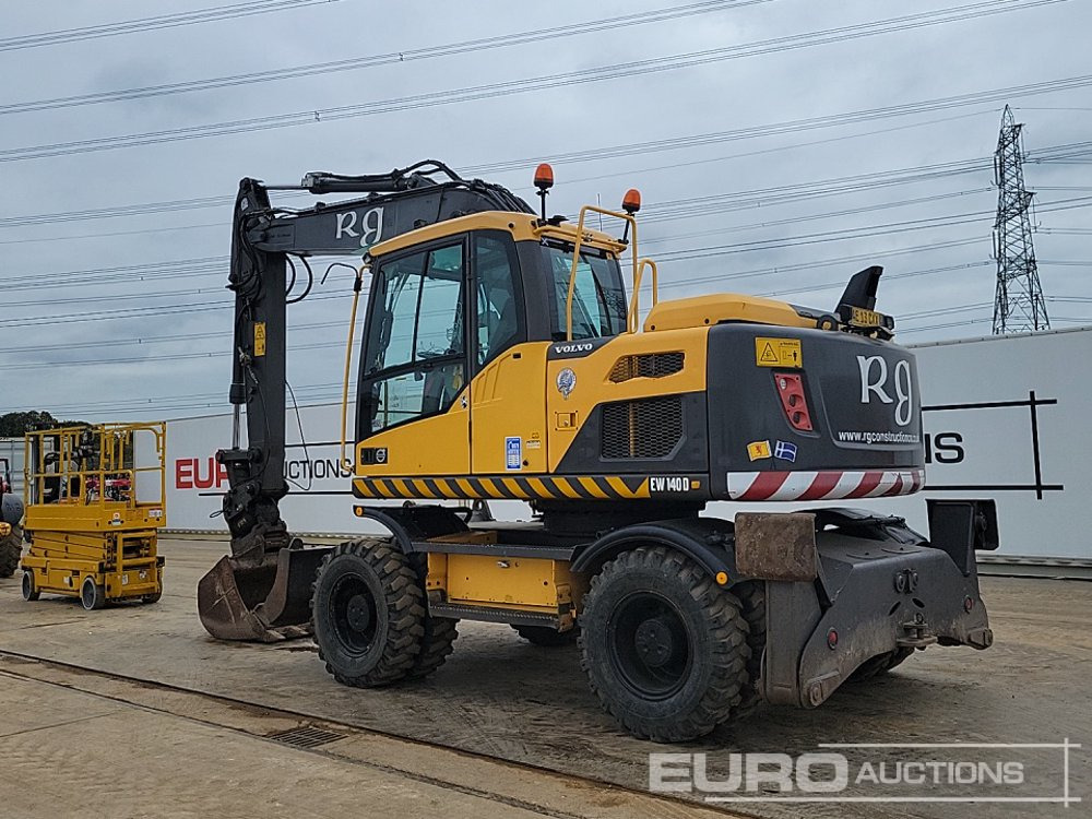 2012 Volvo EW140D - Pyöräalustainen kaivinkone: kuva 2012 Volvo EW140D - Pyöräalustainen kaivinkone 2012 Volvo EW140D - Pyöräalustainen kaivinkone: kuva 2012 Volvo EW140D - Pyöräalustainen kaivinkone