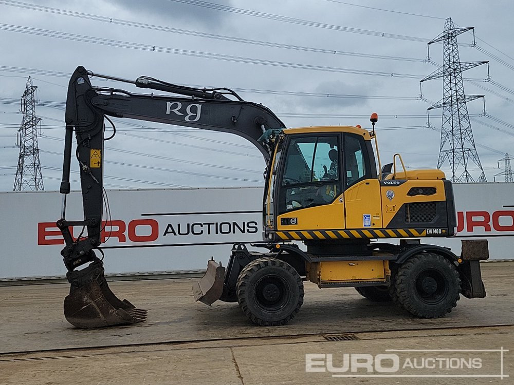 2012 Volvo EW140D - Pyöräalustainen kaivinkone: kuva 2012 Volvo EW140D - Pyöräalustainen kaivinkone 2012 Volvo EW140D - Pyöräalustainen kaivinkone: kuva 2012 Volvo EW140D - Pyöräalustainen kaivinkone