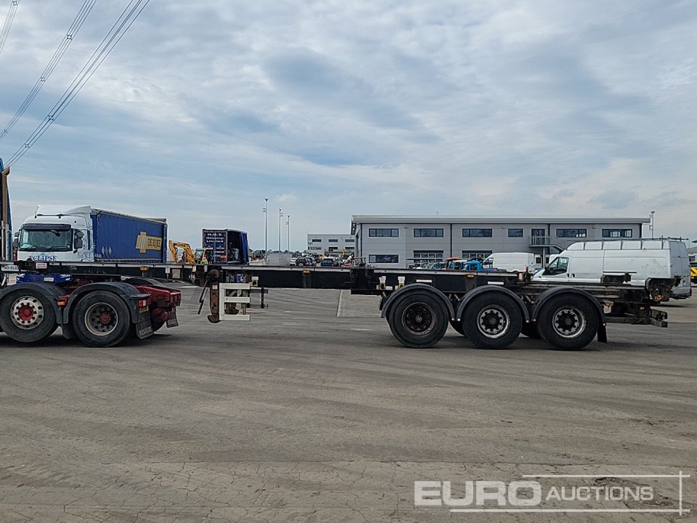 2013 Cartwright Tri Axle Skeleton Trailer, Twist & Lock - Lavapuoliperävaunu: kuva 2013 Cartwright Tri Axle Skeleton Trailer, Twist & Lock - Lavapuoliperävaunu 2013 Cartwright Tri Axle Skeleton Trailer, Twist & Lock - Lavapuoliperävaunu: kuva 2013 Cartwright Tri Axle Skeleton Trailer, Twist & Lock - Lavapuoliperävaunu