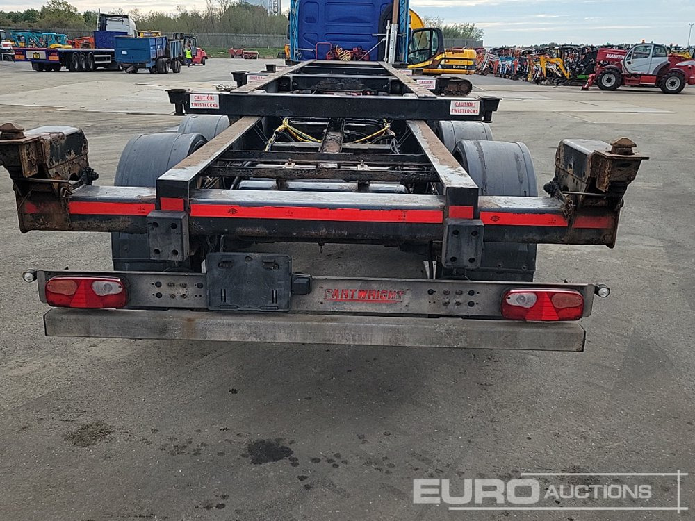 2013 Cartwright Tri Axle Skeleton Trailer, Twist & Lock - Lavapuoliperävaunu: kuva 2013 Cartwright Tri Axle Skeleton Trailer, Twist & Lock - Lavapuoliperävaunu 2013 Cartwright Tri Axle Skeleton Trailer, Twist & Lock - Lavapuoliperävaunu: kuva 2013 Cartwright Tri Axle Skeleton Trailer, Twist & Lock - Lavapuoliperävaunu