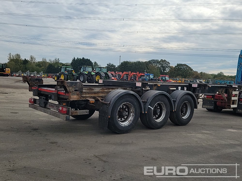 2013 Cartwright Tri Axle Skeleton Trailer, Twist & Lock - Lavapuoliperävaunu: kuva 2013 Cartwright Tri Axle Skeleton Trailer, Twist & Lock - Lavapuoliperävaunu 2013 Cartwright Tri Axle Skeleton Trailer, Twist & Lock - Lavapuoliperävaunu: kuva 2013 Cartwright Tri Axle Skeleton Trailer, Twist & Lock - Lavapuoliperävaunu
