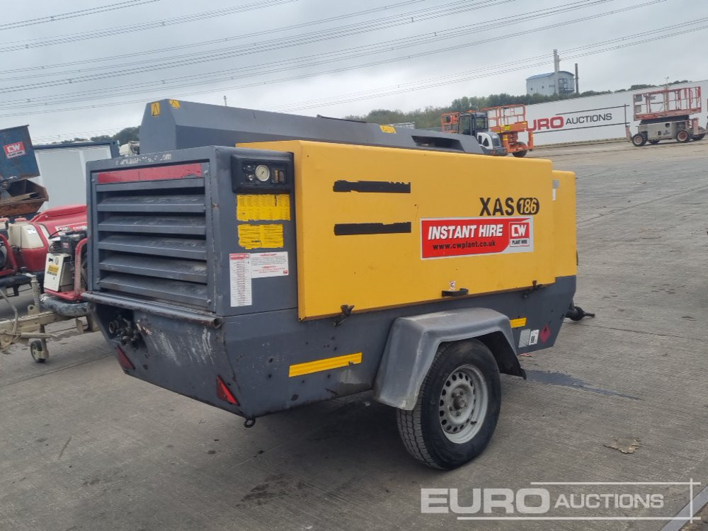 2014 Atlas Copco XAS186 - Ilmakompressori: kuva 2014 Atlas Copco XAS186 - Ilmakompressori 2014 Atlas Copco XAS186 - Ilmakompressori: kuva 2014 Atlas Copco XAS186 - Ilmakompressori