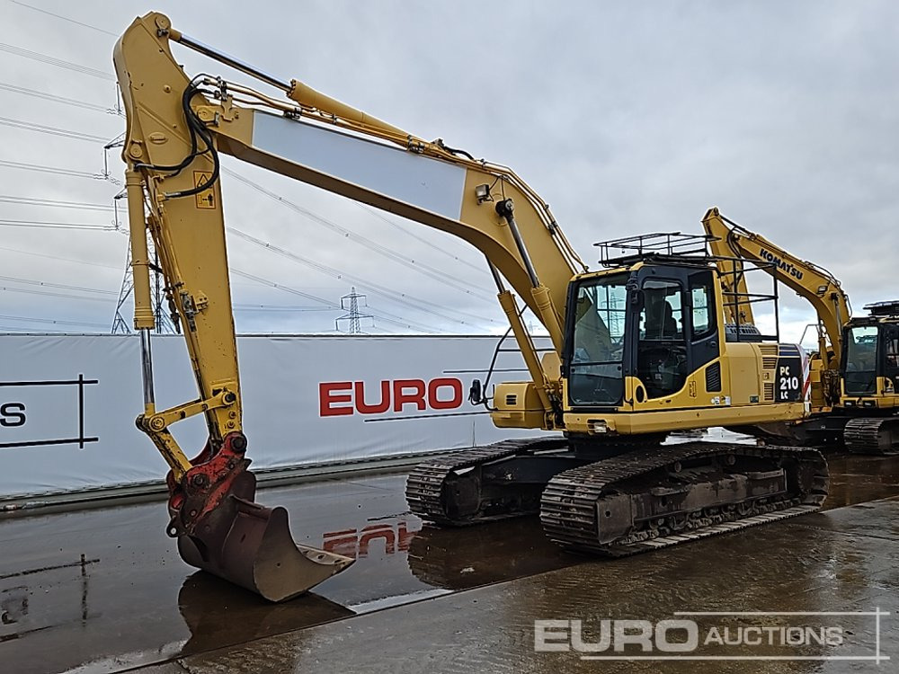 2014 Komatsu PC210LC-8 - Telakaivukone: kuva 2014 Komatsu PC210LC-8 - Telakaivukone 2014 Komatsu PC210LC-8 - Telakaivukone: kuva 2014 Komatsu PC210LC-8 - Telakaivukone