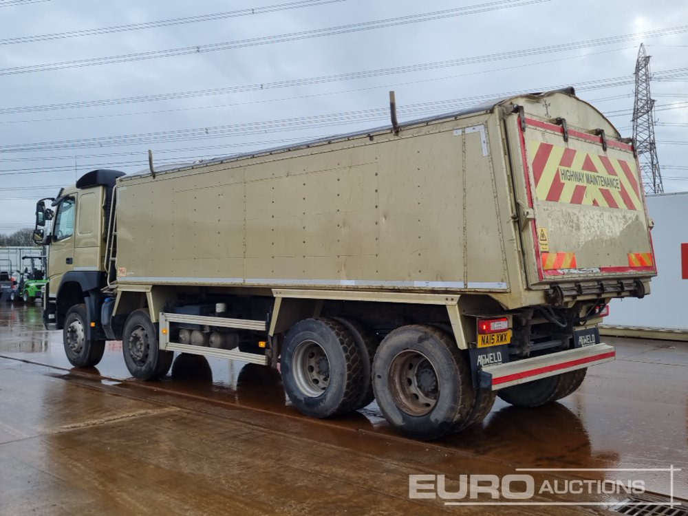 2015 Volvo 8x4 Tipper Lorry, Insulated Aliweld Body, Easy Sheet, Reverse Camera, WLI, A/C, Automatic Gearbox - Kippiauto kuorma-auto: kuva 2015 Volvo 8x4 Tipper Lorry, Insulated Aliweld Body, Easy Sheet, Reverse Camera, WLI, A/C, Automatic Gearbox - Kippiauto kuorma-auto 2015 Volvo 8x4 Tipper Lorry, Insulated Aliweld Body, Easy Sheet, Reverse Camera, WLI, A/C, Automatic Gearbox - Kippiauto kuorma-auto: kuva 2015 Volvo 8x4 Tipper Lorry, Insulated Aliweld Body, Easy Sheet, Reverse Camera, WLI, A/C, Automatic Gearbox - Kippiauto kuorma-auto