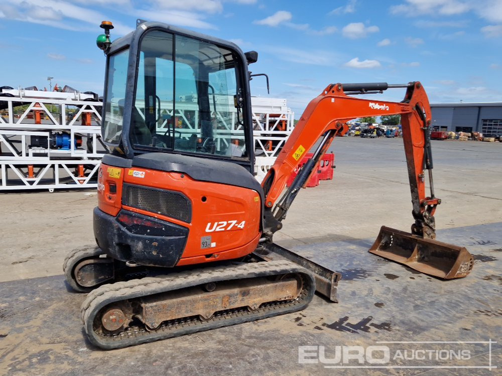 2016 Kubota U27-4 - Minikuormaaja: kuva 2016 Kubota U27-4 - Minikuormaaja 2016 Kubota U27-4 - Minikuormaaja: kuva 2016 Kubota U27-4 - Minikuormaaja