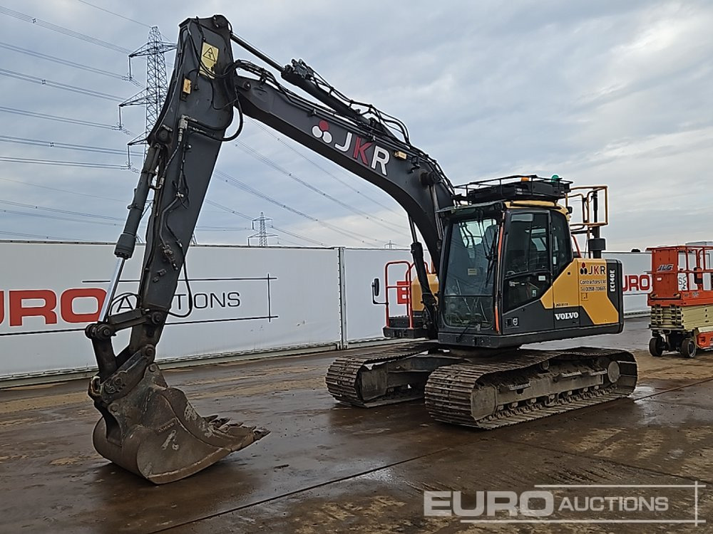 2016 Volvo EC140EL - Telakaivukone: kuva 2016 Volvo EC140EL - Telakaivukone 2016 Volvo EC140EL - Telakaivukone: kuva 2016 Volvo EC140EL - Telakaivukone
