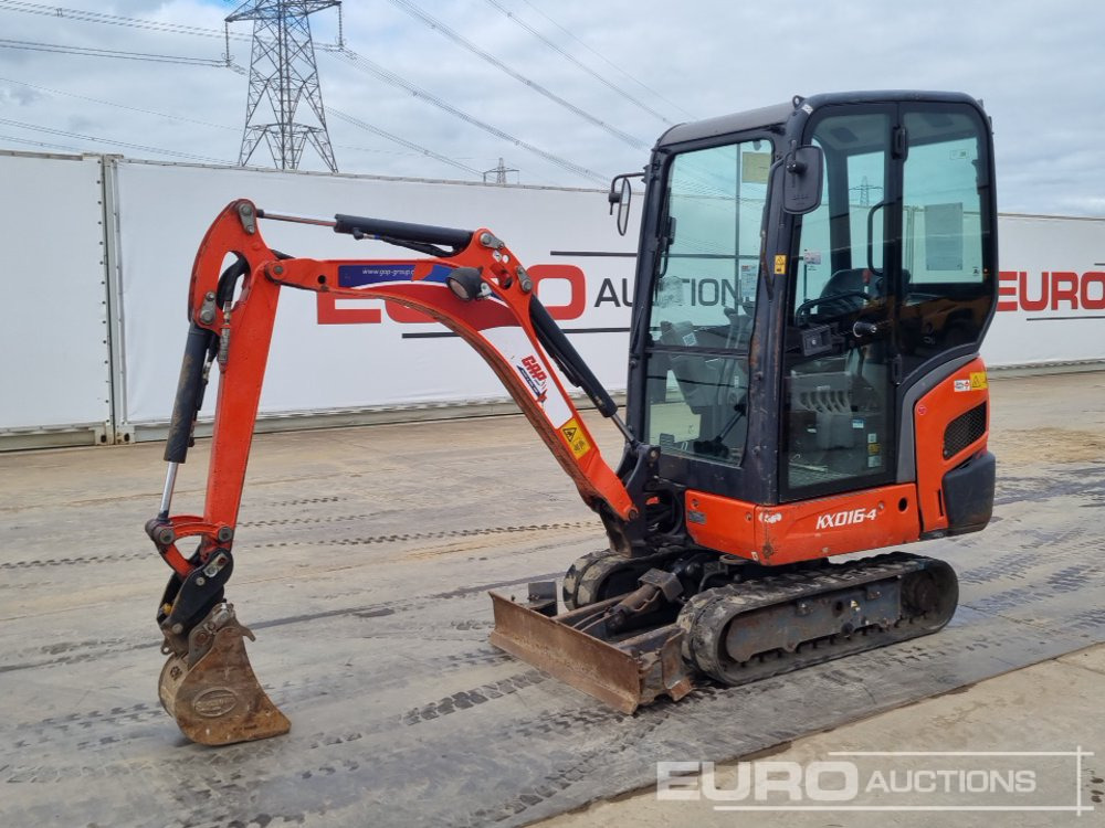 2017 Kubota KX016-4 - Minikuormaaja: kuva 2017 Kubota KX016-4 - Minikuormaaja 2017 Kubota KX016-4 - Minikuormaaja: kuva 2017 Kubota KX016-4 - Minikuormaaja