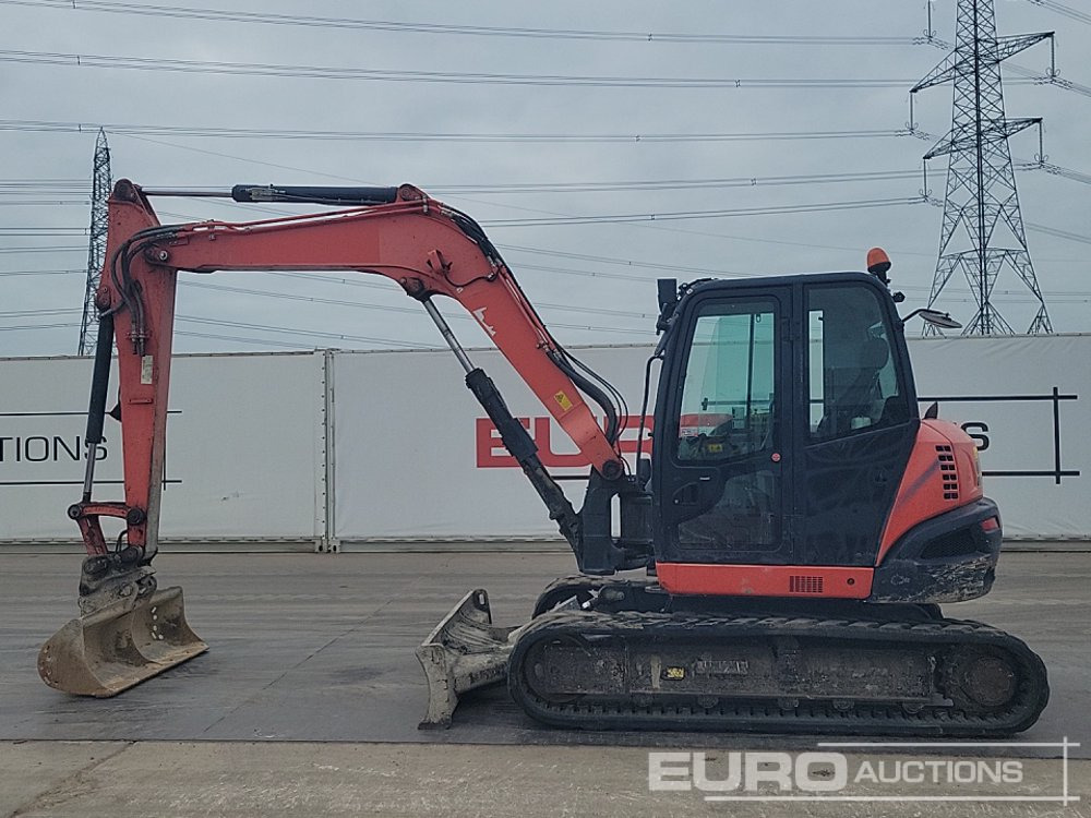 2017 Kubota KX080-4A - Minikuormaaja: kuva 2017 Kubota KX080-4A - Minikuormaaja 2017 Kubota KX080-4A - Minikuormaaja: kuva 2017 Kubota KX080-4A - Minikuormaaja