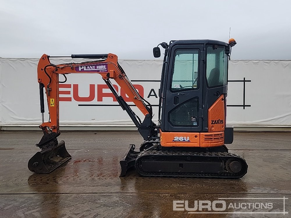 2018 Hitachi ZX26U-5A CR - Minikuormaaja: kuva 2018 Hitachi ZX26U-5A CR - Minikuormaaja 2018 Hitachi ZX26U-5A CR - Minikuormaaja: kuva 2018 Hitachi ZX26U-5A CR - Minikuormaaja