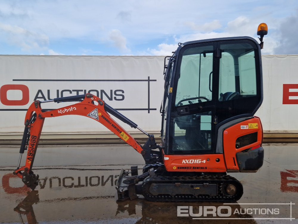 2018 Kubota KX016-4 - Minikuormaaja: kuva 2018 Kubota KX016-4 - Minikuormaaja 2018 Kubota KX016-4 - Minikuormaaja: kuva 2018 Kubota KX016-4 - Minikuormaaja