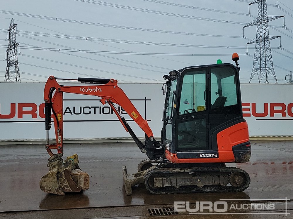 2018 Kubota KX027-4 - Minikuormaaja: kuva  2018 Kubota KX027-4 - Minikuormaaja 2018 Kubota KX027-4 - Minikuormaaja: kuva  2018 Kubota KX027-4 - Minikuormaaja