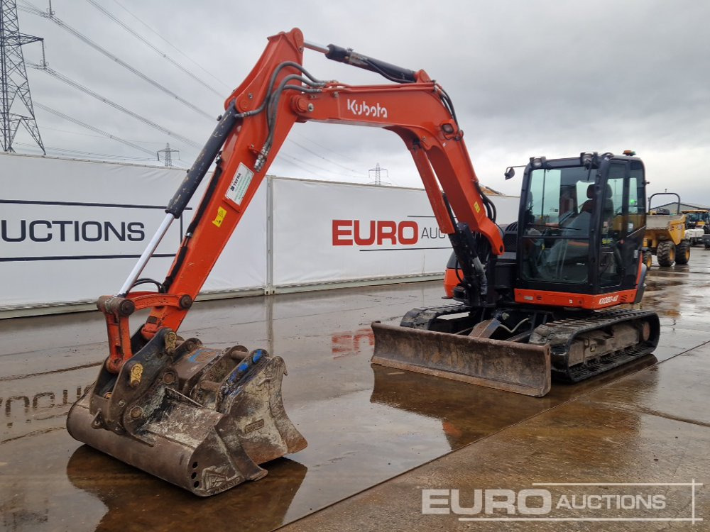 2018 Kubota KX080-4A - Minikuormaaja: kuva 2018 Kubota KX080-4A - Minikuormaaja 2018 Kubota KX080-4A - Minikuormaaja: kuva 2018 Kubota KX080-4A - Minikuormaaja