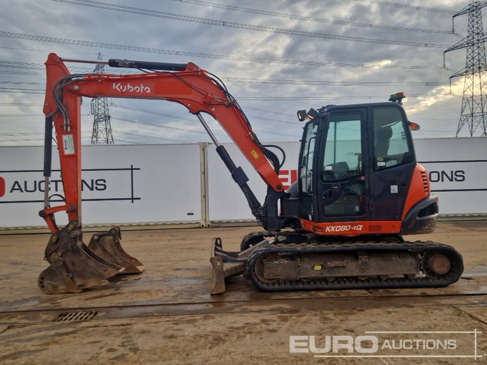 2018 Kubota KX080-4A - Minikuormaaja: kuva 2018 Kubota KX080-4A - Minikuormaaja 2018 Kubota KX080-4A - Minikuormaaja: kuva 2018 Kubota KX080-4A - Minikuormaaja