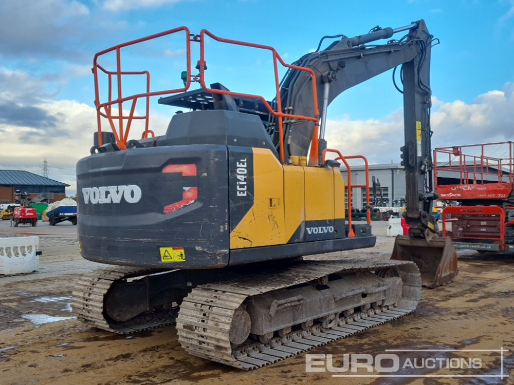 2018 Volvo EC140EL - Telakaivukone: kuva 2018 Volvo EC140EL - Telakaivukone 2018 Volvo EC140EL - Telakaivukone: kuva 2018 Volvo EC140EL - Telakaivukone