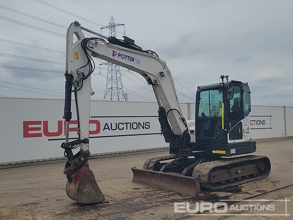 2019 Bobcat E85 - Minikuormaaja: kuva 2019 Bobcat E85 - Minikuormaaja 2019 Bobcat E85 - Minikuormaaja: kuva 2019 Bobcat E85 - Minikuormaaja