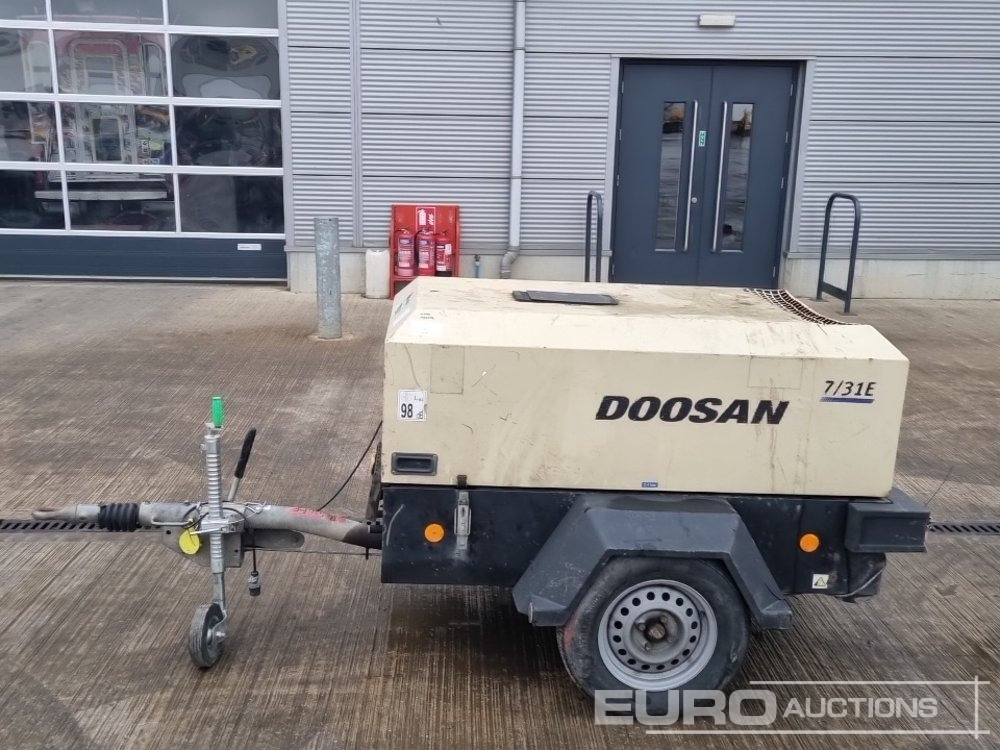 2019 Doosan 7/31E - Ilmakompressori: kuva 2019 Doosan 7/31E - Ilmakompressori 2019 Doosan 7/31E - Ilmakompressori: kuva 2019 Doosan 7/31E - Ilmakompressori