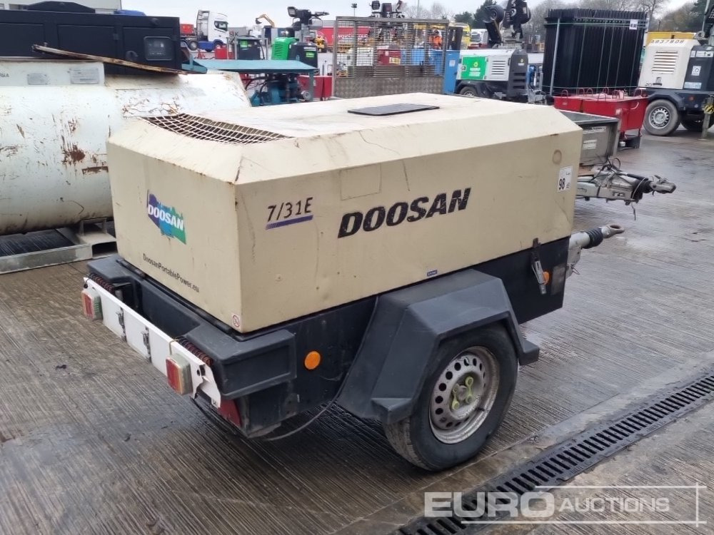2019 Doosan 7/31E - Ilmakompressori: kuva 2019 Doosan 7/31E - Ilmakompressori 2019 Doosan 7/31E - Ilmakompressori: kuva 2019 Doosan 7/31E - Ilmakompressori