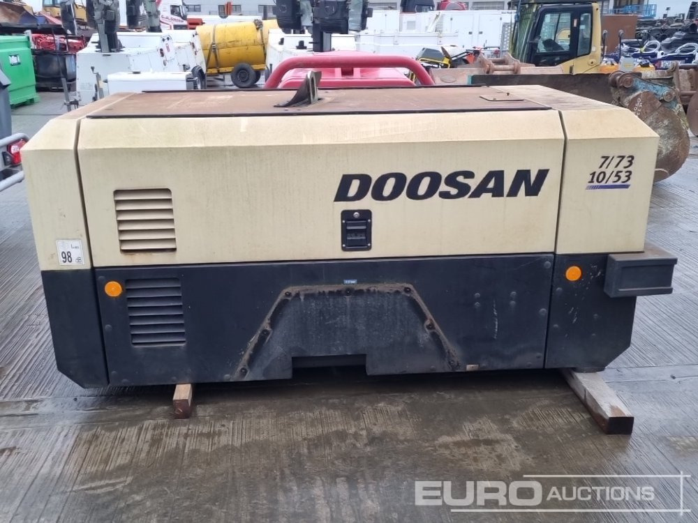 2019 Doosan 7/73-10/53 250CFM - Ilmakompressori: kuva 2019 Doosan 7/73-10/53 250CFM - Ilmakompressori 2019 Doosan 7/73-10/53 250CFM - Ilmakompressori: kuva 2019 Doosan 7/73-10/53 250CFM - Ilmakompressori
