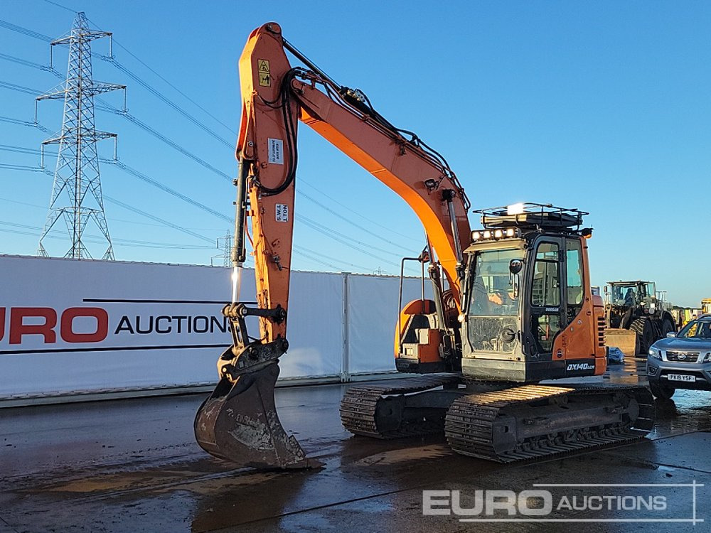 2019 Doosan DX140LC-5 - Telakaivukone: kuva 2019 Doosan DX140LC-5 - Telakaivukone 2019 Doosan DX140LC-5 - Telakaivukone: kuva 2019 Doosan DX140LC-5 - Telakaivukone