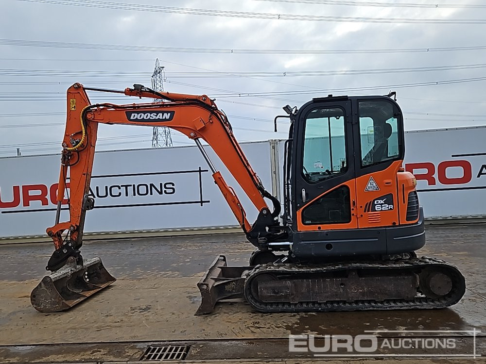 2019 Doosan DX62R-3 - Minikuormaaja: kuva 2019 Doosan DX62R-3 - Minikuormaaja 2019 Doosan DX62R-3 - Minikuormaaja: kuva 2019 Doosan DX62R-3 - Minikuormaaja