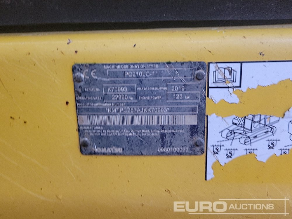 Telakaivukone 2019 Komatsu PC210LC-11: kuva Telakaivukone 2019 Komatsu PC210LC-11 Telakaivukone 2019 Komatsu PC210LC-11: kuva Telakaivukone 2019 Komatsu PC210LC-11