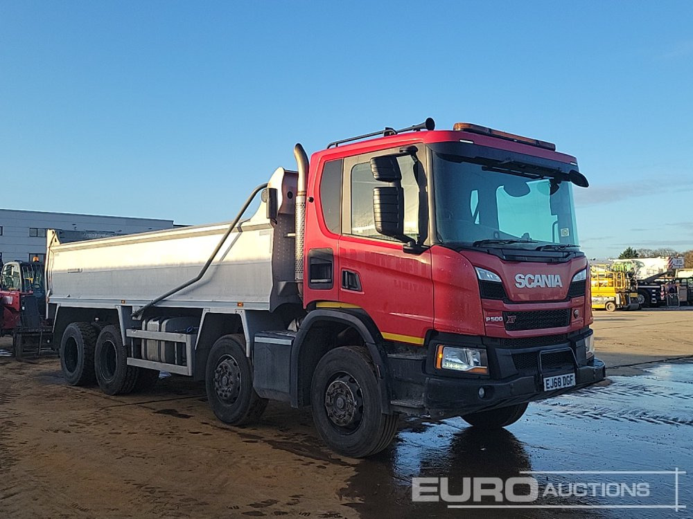 Kippiauto kuorma-auto 2019 Scania P500XT: kuva Kippiauto kuorma-auto 2019 Scania P500XT