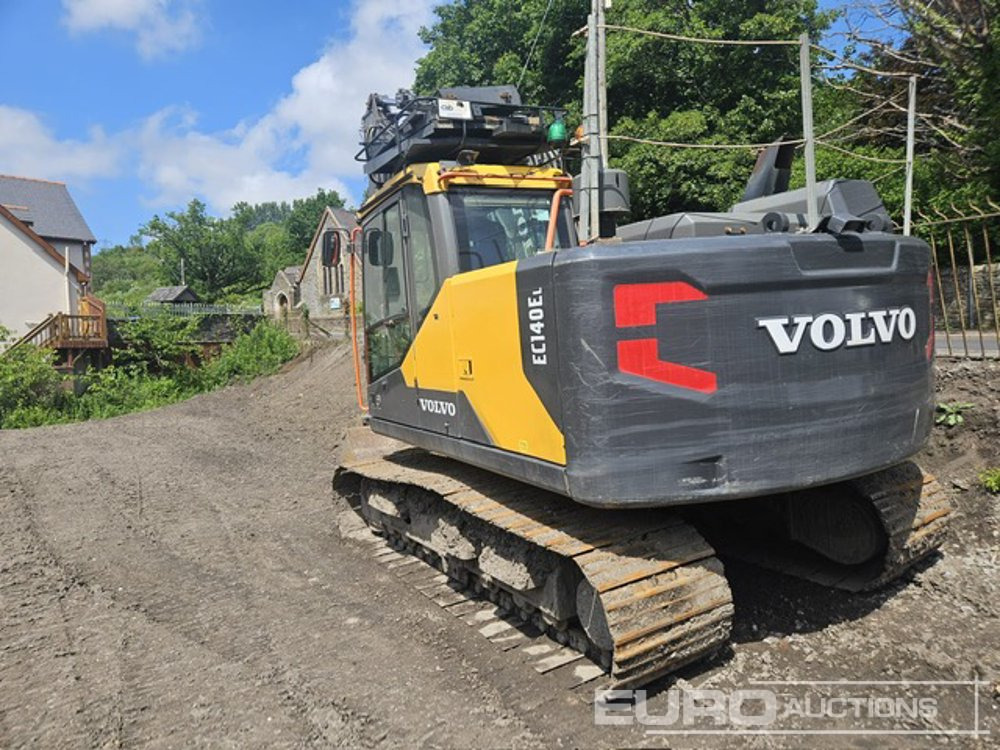 2019 Volvo EC140EL - Telakaivukone: kuva 2019 Volvo EC140EL - Telakaivukone 2019 Volvo EC140EL - Telakaivukone: kuva 2019 Volvo EC140EL - Telakaivukone