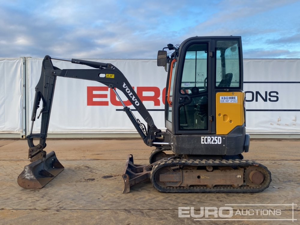 2019 Volvo ECR25D - Minikuormaaja: kuva 2019 Volvo ECR25D - Minikuormaaja 2019 Volvo ECR25D - Minikuormaaja: kuva 2019 Volvo ECR25D - Minikuormaaja