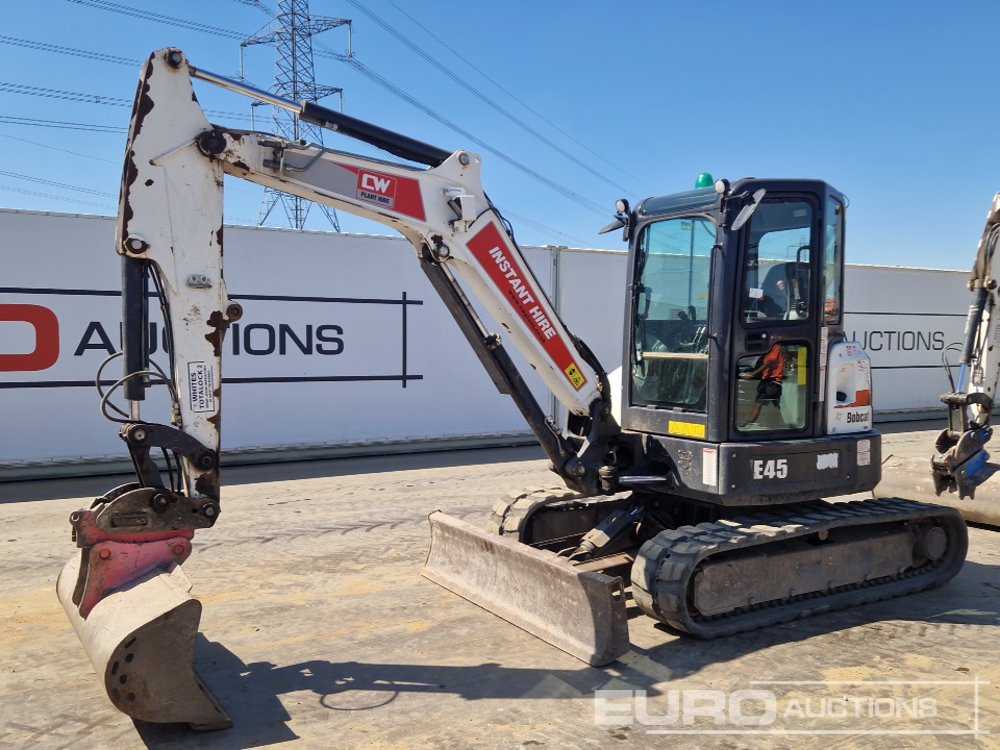 2020 Bobcat E45 - Minikuormaaja: kuva 2020 Bobcat E45 - Minikuormaaja 2020 Bobcat E45 - Minikuormaaja: kuva 2020 Bobcat E45 - Minikuormaaja