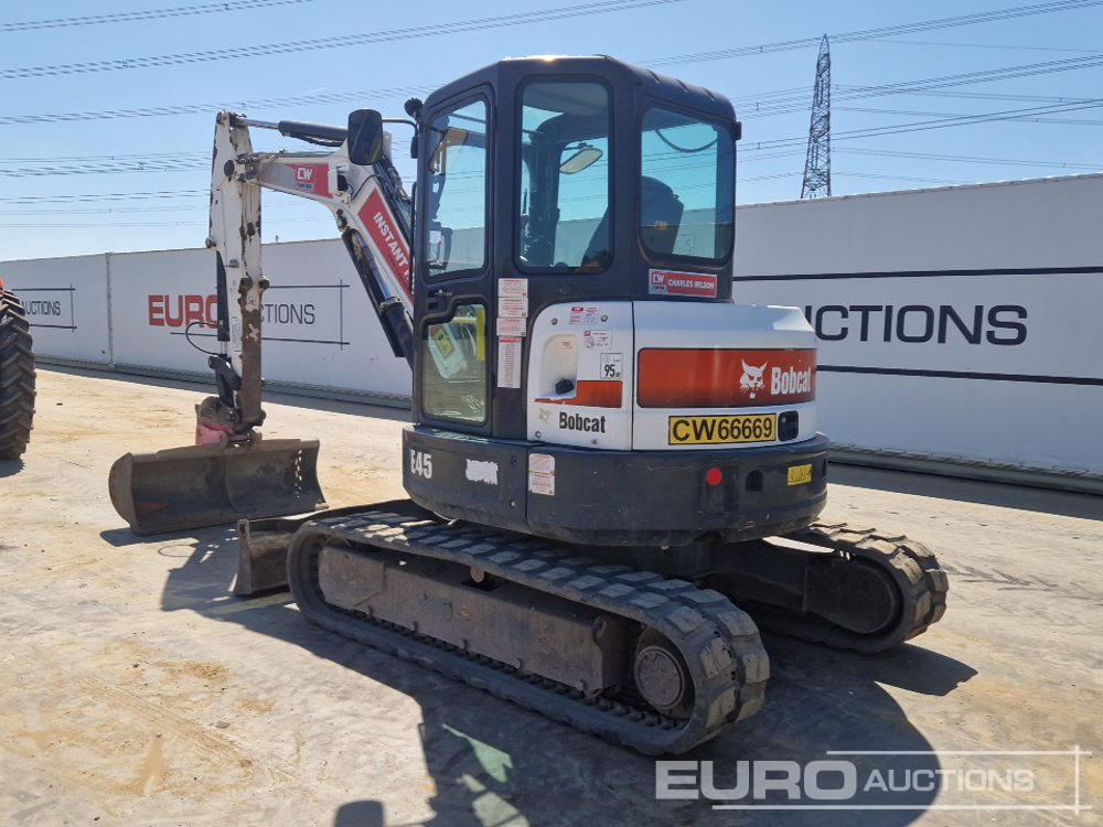 2020 Bobcat E45 - Minikuormaaja: kuva 2020 Bobcat E45 - Minikuormaaja 2020 Bobcat E45 - Minikuormaaja: kuva 2020 Bobcat E45 - Minikuormaaja