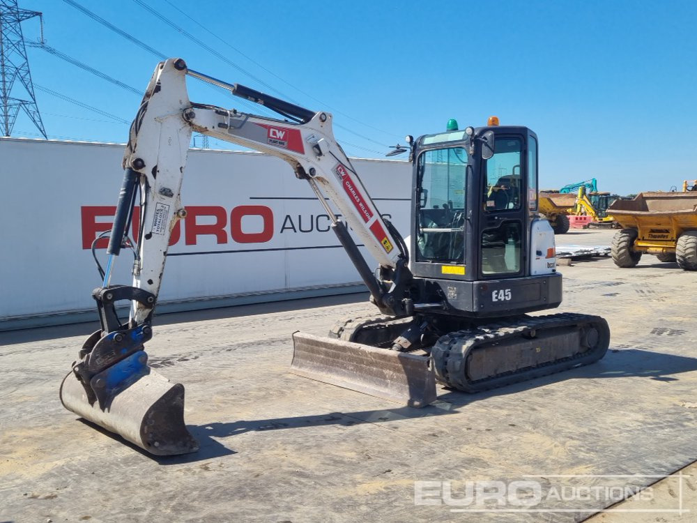 2020 Bobcat E45 - Minikuormaaja: kuva 2020 Bobcat E45 - Minikuormaaja 2020 Bobcat E45 - Minikuormaaja: kuva 2020 Bobcat E45 - Minikuormaaja