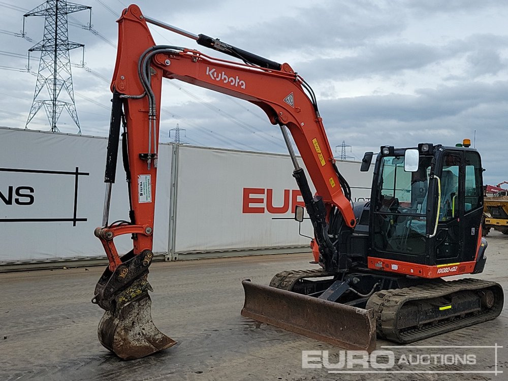 2020 Kubota KX080-4A2 - Minikuormaaja: kuva 2020 Kubota KX080-4A2 - Minikuormaaja 2020 Kubota KX080-4A2 - Minikuormaaja: kuva 2020 Kubota KX080-4A2 - Minikuormaaja