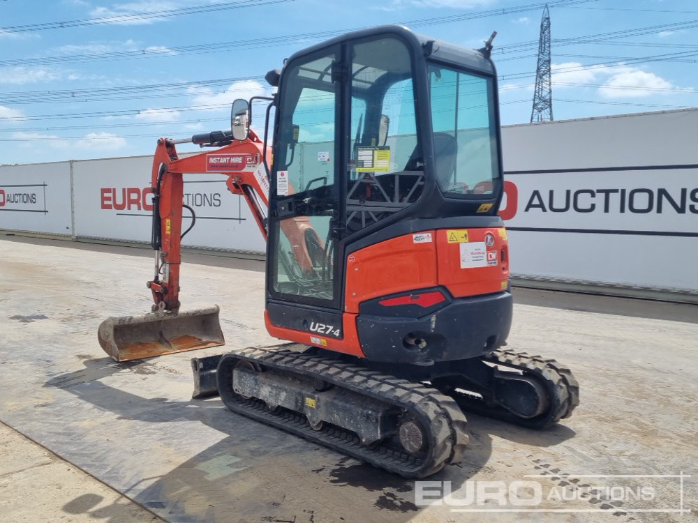 2021 Kubota U27-4 - Minikuormaaja: kuva 2021 Kubota U27-4 - Minikuormaaja 2021 Kubota U27-4 - Minikuormaaja: kuva 2021 Kubota U27-4 - Minikuormaaja