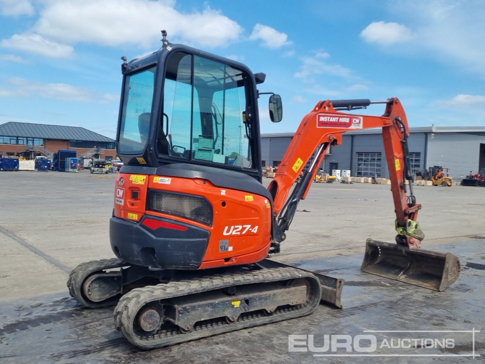 2021 Kubota U27-4 - Minikuormaaja: kuva 2021 Kubota U27-4 - Minikuormaaja 2021 Kubota U27-4 - Minikuormaaja: kuva 2021 Kubota U27-4 - Minikuormaaja