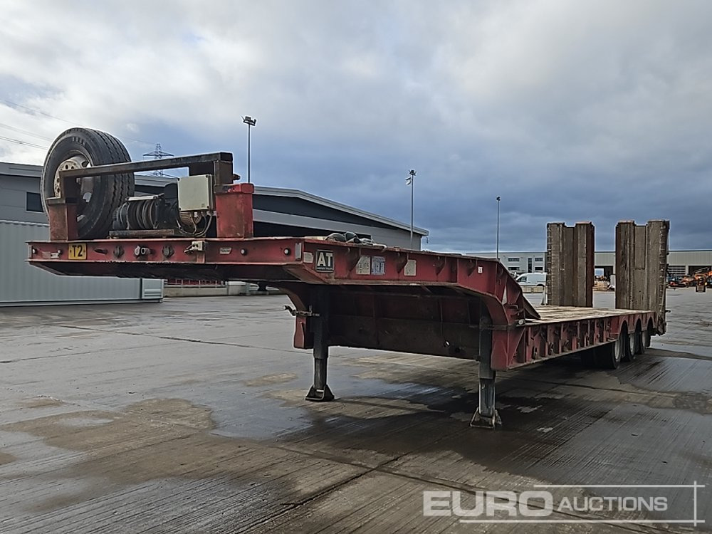 Andover Tri Axle Step Frame Low Loader, Winch, Hydraulic Fliptoe Ramps - Apuvaunu puoliperävaunu: kuva Andover Tri Axle Step Frame Low Loader, Winch, Hydraulic Fliptoe Ramps - Apuvaunu puoliperävaunu Andover Tri Axle Step Frame Low Loader, Winch, Hydraulic Fliptoe Ramps - Apuvaunu puoliperävaunu: kuva Andover Tri Axle Step Frame Low Loader, Winch, Hydraulic Fliptoe Ramps - Apuvaunu puoliperävaunu