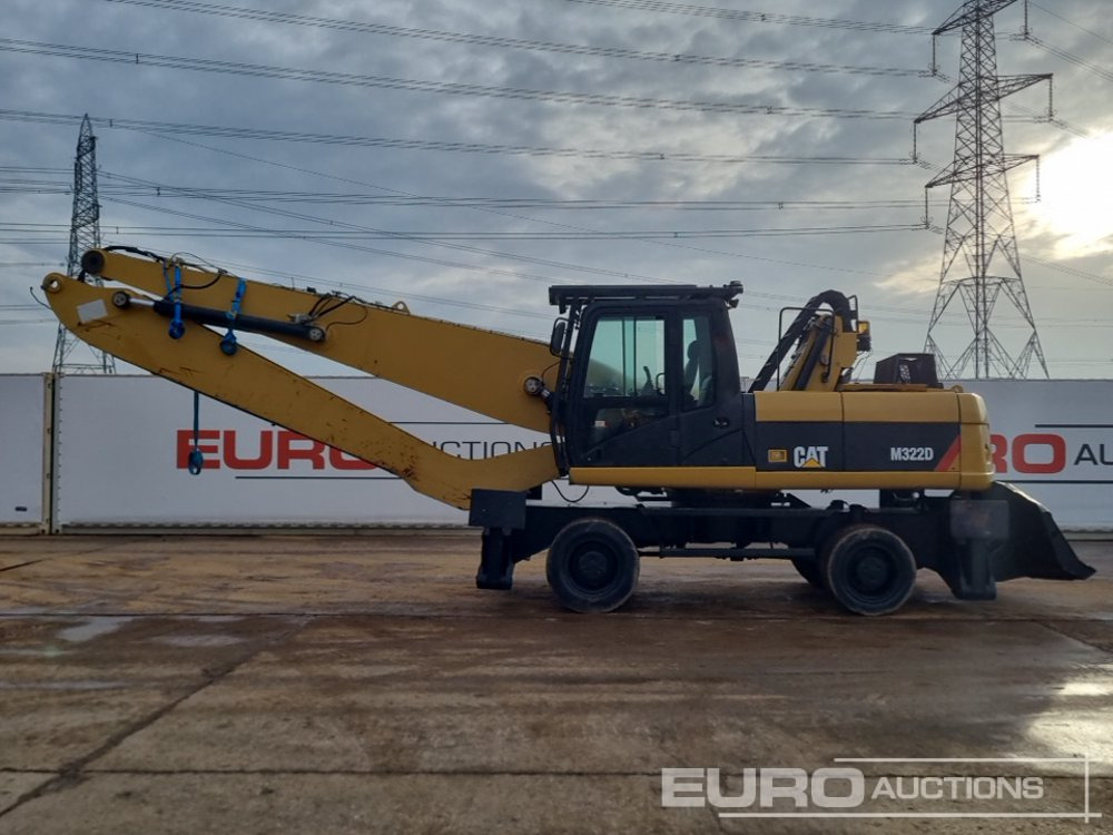 CAT M322D - Pyöräalustainen kaivinkone: kuva CAT M322D - Pyöräalustainen kaivinkone CAT M322D - Pyöräalustainen kaivinkone: kuva CAT M322D - Pyöräalustainen kaivinkone