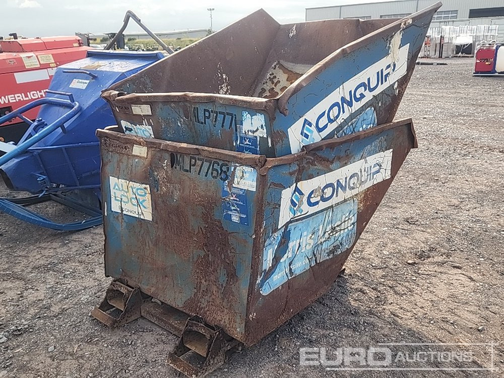 Conquip Tipping Skip to suit Telehandler (2 of) - Kippikontti: kuva Conquip Tipping Skip to suit Telehandler (2 of) - Kippikontti Conquip Tipping Skip to suit Telehandler (2 of) - Kippikontti: kuva Conquip Tipping Skip to suit Telehandler (2 of) - Kippikontti