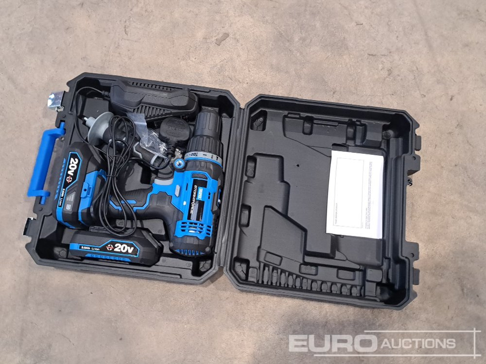 Draper 18 Volt Cordless Drill with Case & Charger - Korjaamolaitteet: kuva Draper 18 Volt Cordless Drill with Case & Charger - Korjaamolaitteet Draper 18 Volt Cordless Drill with Case & Charger - Korjaamolaitteet: kuva Draper 18 Volt Cordless Drill with Case & Charger - Korjaamolaitteet