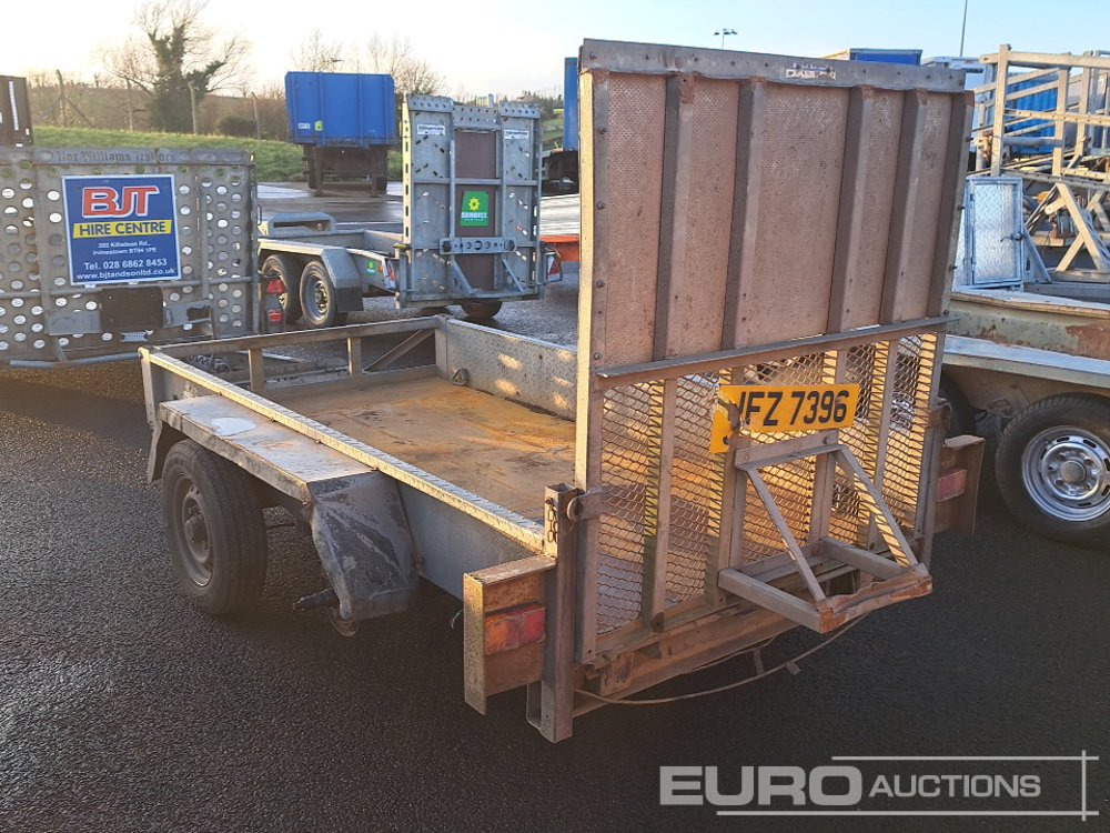 Indespension 8' x 5' Twin Axle Plant Trailer, Ramp - Koneenkuljetusvaunu: kuva Indespension 8' x 5' Twin Axle Plant Trailer, Ramp - Koneenkuljetusvaunu Indespension 8' x 5' Twin Axle Plant Trailer, Ramp - Koneenkuljetusvaunu: kuva Indespension 8' x 5' Twin Axle Plant Trailer, Ramp - Koneenkuljetusvaunu