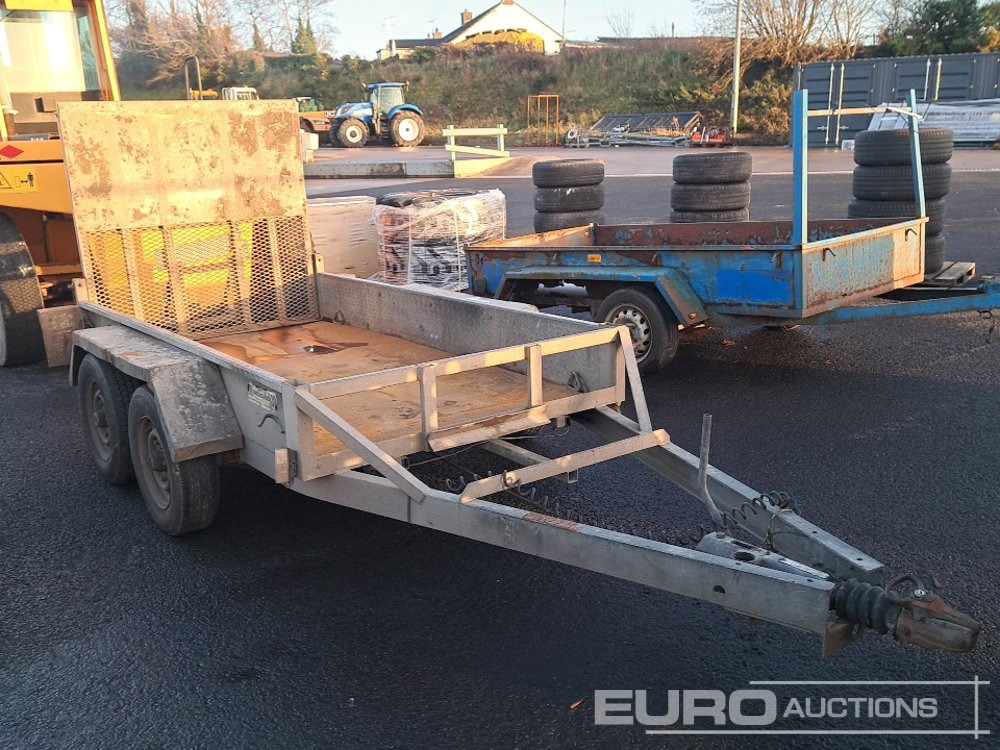 Indespension 8' x 5' Twin Axle Plant Trailer, Ramp - Koneenkuljetusvaunu: kuva Indespension 8' x 5' Twin Axle Plant Trailer, Ramp - Koneenkuljetusvaunu Indespension 8' x 5' Twin Axle Plant Trailer, Ramp - Koneenkuljetusvaunu: kuva Indespension 8' x 5' Twin Axle Plant Trailer, Ramp - Koneenkuljetusvaunu