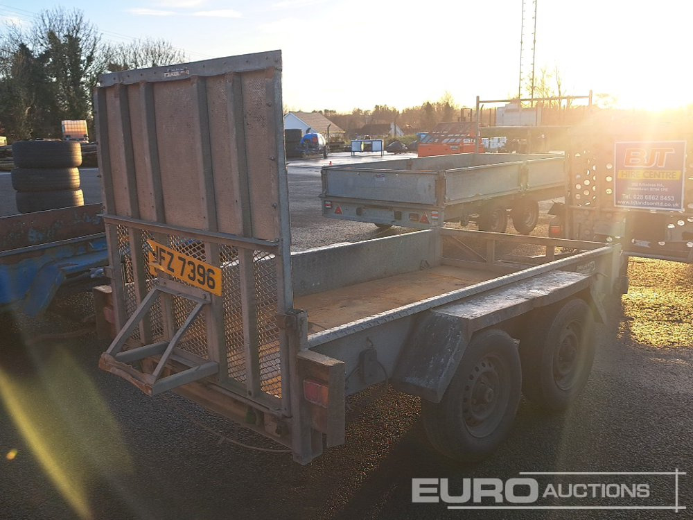 Indespension 8' x 5' Twin Axle Plant Trailer, Ramp - Koneenkuljetusvaunu: kuva Indespension 8' x 5' Twin Axle Plant Trailer, Ramp - Koneenkuljetusvaunu Indespension 8' x 5' Twin Axle Plant Trailer, Ramp - Koneenkuljetusvaunu: kuva Indespension 8' x 5' Twin Axle Plant Trailer, Ramp - Koneenkuljetusvaunu