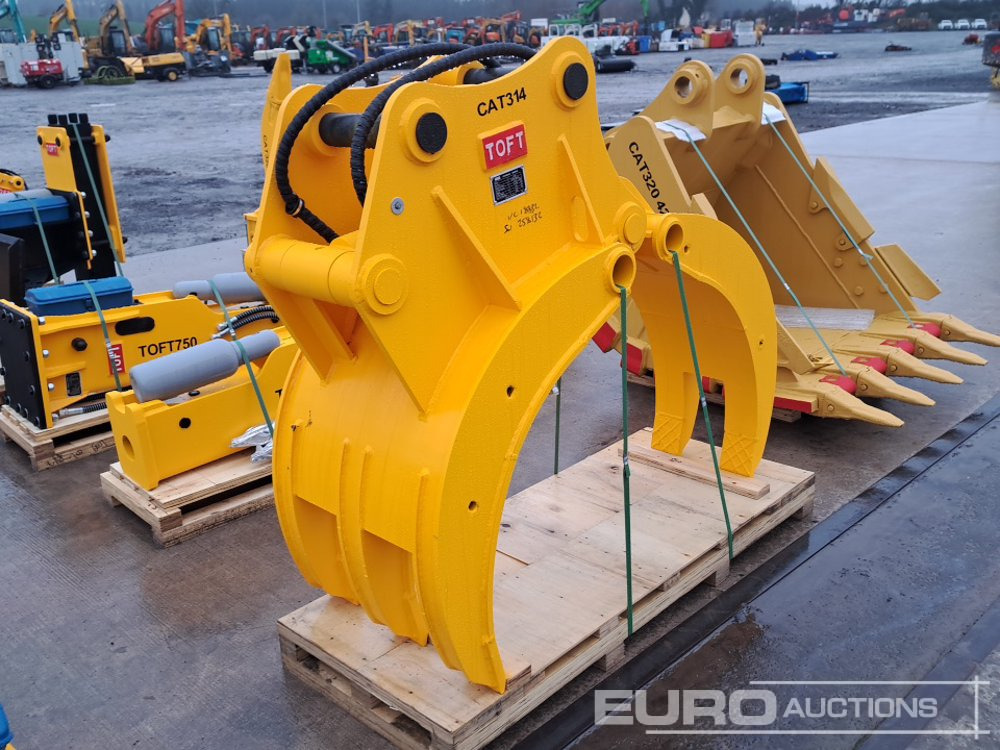 Unused 2025 Toft ASC65 Hydraylic 5 Tyne Grapple 65mm Pin to suit 13 Ton Excavator - Lisälaitteet - Kaivuri: kuva Unused 2025 Toft ASC65 Hydraylic 5 Tyne Grapple 65mm Pin to suit 13 Ton Excavator - Lisälaitteet - Kaivuri Unused 2025 Toft ASC65 Hydraylic 5 Tyne Grapple 65mm Pin to suit 13 Ton Excavator - Lisälaitteet - Kaivuri: kuva Unused 2025 Toft ASC65 Hydraylic 5 Tyne Grapple 65mm Pin to suit 13 Ton Excavator - Lisälaitteet - Kaivuri