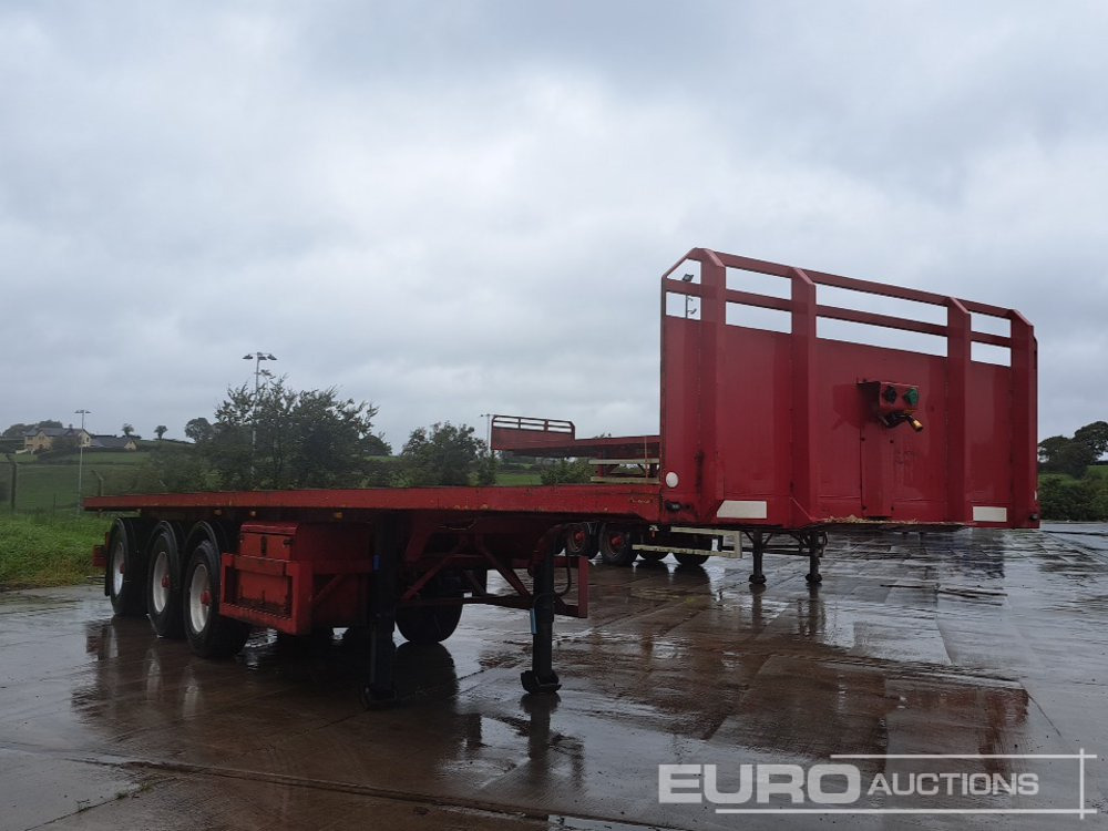 Muldoon 40' Tri Axle Flat Trailer, BPW Axles, Steer Axle - Lavapuoliperävaunu: kuva Muldoon 40' Tri Axle Flat Trailer, BPW Axles, Steer Axle - Lavapuoliperävaunu Muldoon 40' Tri Axle Flat Trailer, BPW Axles, Steer Axle - Lavapuoliperävaunu: kuva Muldoon 40' Tri Axle Flat Trailer, BPW Axles, Steer Axle - Lavapuoliperävaunu