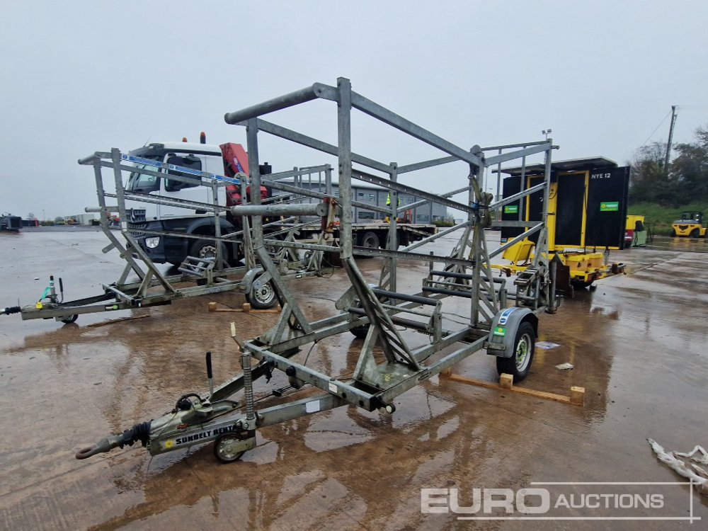 Pipe Reel Trailer - Koneenkuljetusvaunu: kuva Pipe Reel Trailer - Koneenkuljetusvaunu Pipe Reel Trailer - Koneenkuljetusvaunu: kuva Pipe Reel Trailer - Koneenkuljetusvaunu