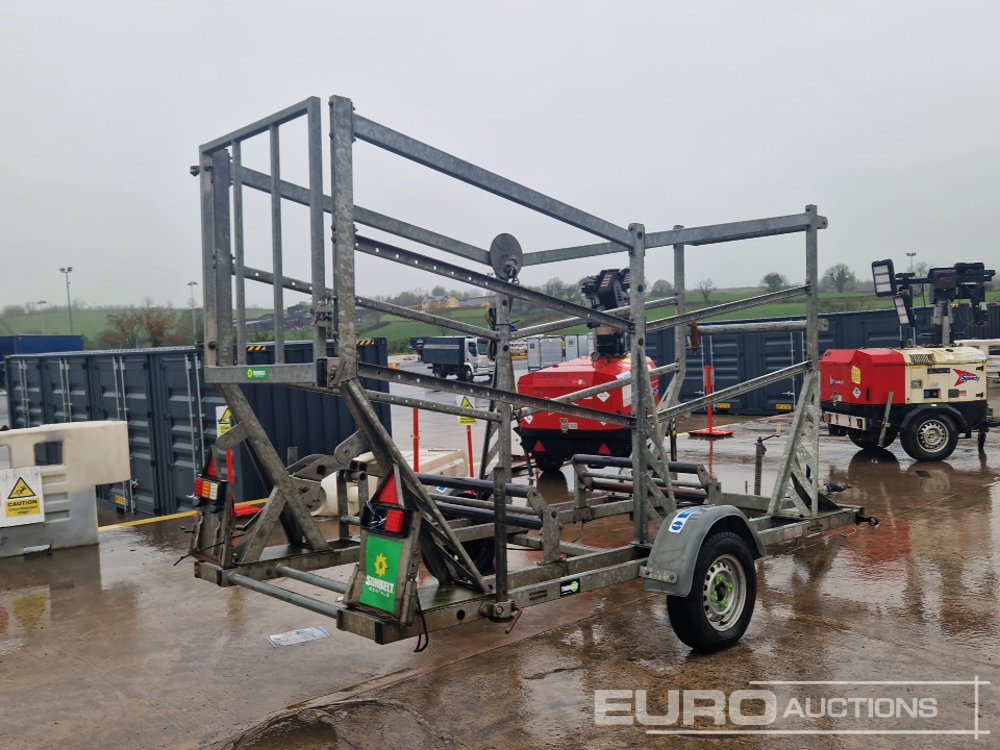 Pipe Reel Trailer - Koneenkuljetusvaunu: kuva Pipe Reel Trailer - Koneenkuljetusvaunu Pipe Reel Trailer - Koneenkuljetusvaunu: kuva Pipe Reel Trailer - Koneenkuljetusvaunu