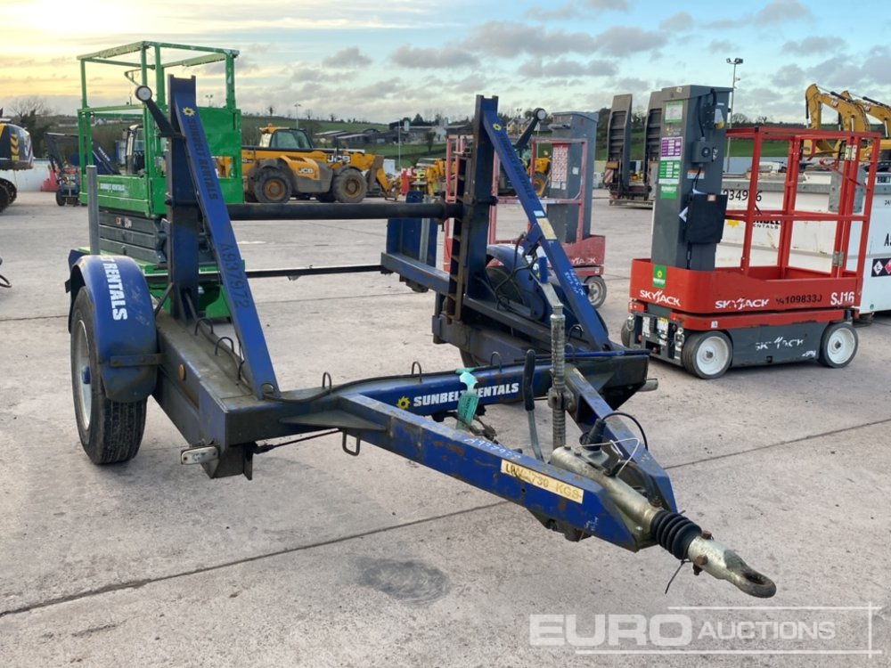 SEB CD-70 Single Axle Cable Trailer - Koneenkuljetusvaunu: kuva SEB CD-70 Single Axle Cable Trailer - Koneenkuljetusvaunu SEB CD-70 Single Axle Cable Trailer - Koneenkuljetusvaunu: kuva SEB CD-70 Single Axle Cable Trailer - Koneenkuljetusvaunu