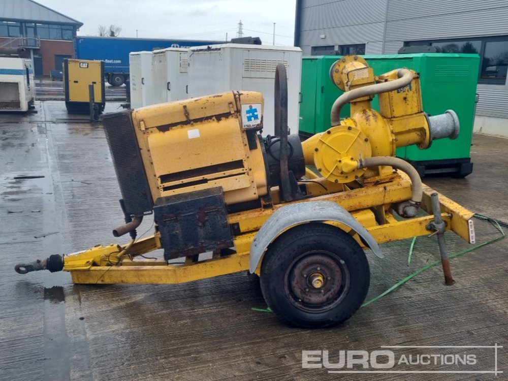 Selwood Single Axle 6" Water Pump, Hatz Engine - Vesipumppu: kuva Selwood Single Axle 6" Water Pump, Hatz Engine - Vesipumppu Selwood Single Axle 6" Water Pump, Hatz Engine - Vesipumppu: kuva Selwood Single Axle 6" Water Pump, Hatz Engine - Vesipumppu