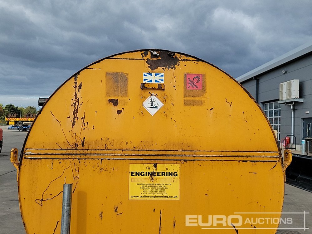Varastosäiliö Trailer Engineering 2183 Litre Single Axle Bunded Fuel Bowser, Electric Pump, Flow Meter: kuva Varastosäiliö Trailer Engineering 2183 Litre Single Axle Bunded Fuel Bowser, Electric Pump, Flow Meter